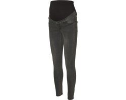 VERO MODA MATERNITY VMMTANYA MR S PIPING JEANS - Dark Grey Denim - Maat XL