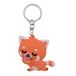 Mr. Wonderful Sleutelhanger – Panda rood Wondo – sleutelhanger van rubber, Meerkleurig, Estandar