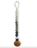 Chewies&more Silicone Speenkoord Ombre Sage
