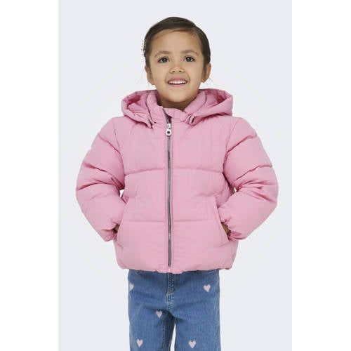 ONLY KIDS ONLY MINI gewatteerde jas roze