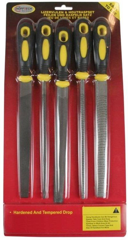 Hofftech Germany Vijl Raspset 5 dlg Profi