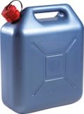EDA Jerrycan 20 liter - voor benzine en diesel - kunststof - blauw