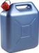 EDA Jerrycan 20 liter - voor benzine en diesel - kunststof - blauw