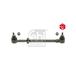 febi bilstein 02386 spoorstang met borgmoeren, 1 stuk | Compatibel met: MERCEDES-BENZ 124 Cabriolet, 124 Coupe, 124 Stufenheck, 124 T-Model, E-CLASS, E-CLASS Cabriolet