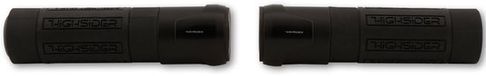 HIGHSIDER pro Akron Grip Caoutchouc Noir 7/8 pouce (22,2 mm), 132 mm