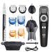 Barberboss Baardtrimmer heren, draadloze tondeuse voor mannen: trimmer voor mannen, heren verzorgingssets, waterdicht, neushaartrimmer, QR-6051