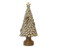 Decoris Kerstboom 10x10x23 goud