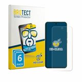 BROTECT - Screenprotector voor Oppo F33 - Folie Beschermfolie transparant 6 Stuks