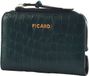 PICARD Croco 1 Wallet Deep Ocean donkerblauw