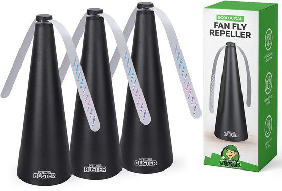 VerminBuster Vliegenverjager voor op tafel - 3 stuks - Ecologisch en veilig - Vliegen en Wespen Bestrijding