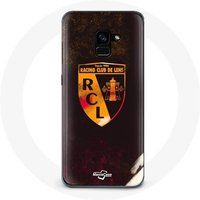 Maniacase Hoesje Samsung Galaxy A5 2018 rcl lens oranje zwart
