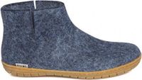 Glerups indoor laars van wolvilt met rubberen zool - unisex - maat 35