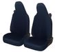 Auto Lupex Auto Accessori Autostoelhoezen compatibel met Smart fortwo 450 451 en 453 1 2 3-serie stof polyester (blauw)
