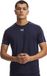 Under Armour UA M Challenger Train SS-BLU Heren Sportshirt - Midnight Navy - Wit