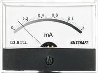 VOLTCRAFT AM-86X65/1MA Inbouwmeter AM-86X65/1 mA/DC Draaispoel