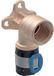 Geberit FlowFit Hoekverbinding 90°, DN 15, dø 20 mm, Rp 1/2, 620.761.00.1