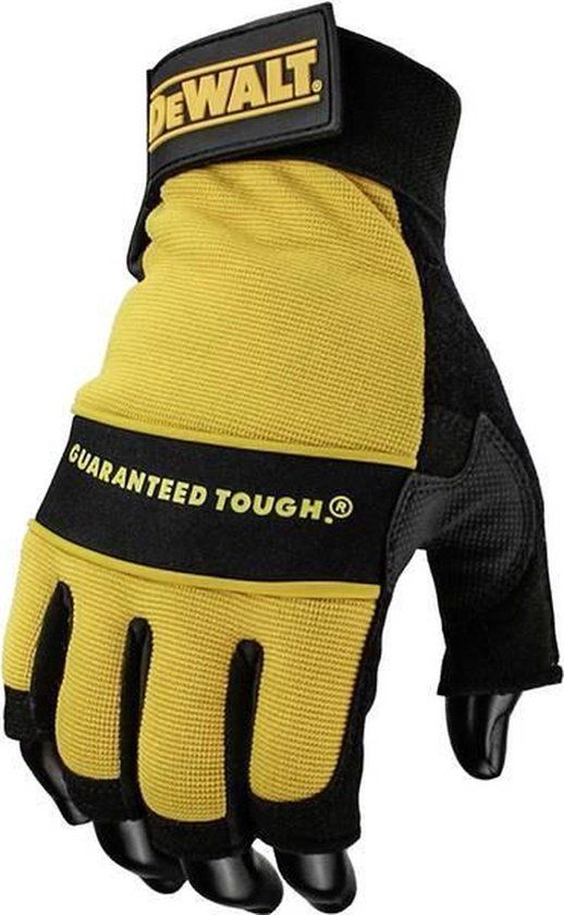 DeWALT DPG23 PERFORMANCE Werkhandschoenen - SYNTHETISCH LEER - ZONDER VINGERS - Maat L