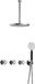 Hotbath Cobber - CW7067 - Inbouw Regendoucheset - Chroom