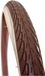 Deli Tire SA-206 24 x 1.75 bruin creme reflectie buitenband