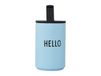Design Letters Tasse isotherme Design Letters Bleu clair-hello