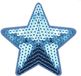 Étoiles, paillettes - Bleu - 10 pièces
