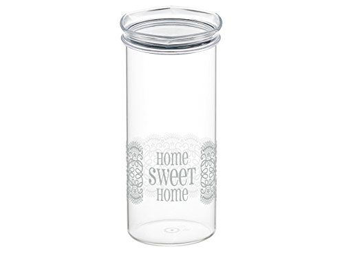 Cosmoplast Barattolo Homesweethome Bianco 2.2L Food Container