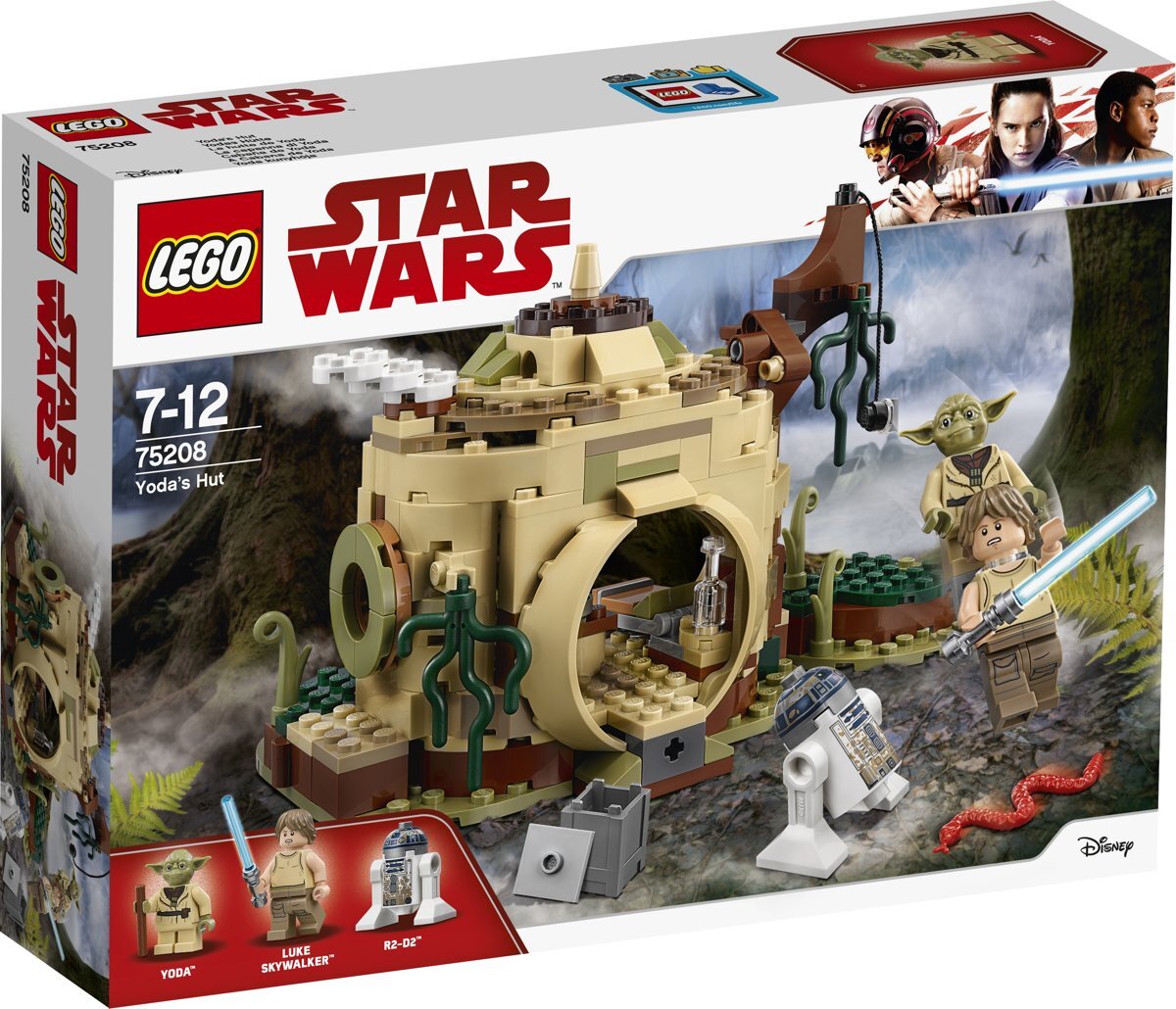 lego Star Wars Yoda s hut 75208