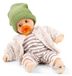 Muffin Baby Babypop - Urban Stripes - 33 cm - Avec vêtements et sucette