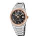 Festina F20036/3 Heren Horloge - Mineraalglas - Roestvrijstaal/Staal - Goudkleurig/Zilverkleurig - Ø 40 mm - Quartz - Vouw/Vlindersluiting