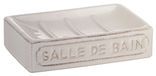 Gedy Vivienne Porte-savon, céramique, blanc, taille unique