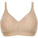 Chantelle C Magnifique beha met volledige buste draadloze dekking voor dames, ondoorzichtig, Naakt, 90G
