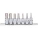 KS Tools 918.3921 3/8" CHROMEplus Bit-dopsleutelset binnenzeskant, 7-dlg, 4-12mm
