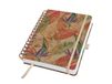 SIGEL Kangaro KTC bv Notitieboek Jolie Pure Spiraal A5 kraft Pure Paradise Red hardcover blanco 240 pagina's 120 grams
