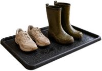 Storage Solutions Schoenen / Laarzen tray - zwart - kunststof - 60 x 40 x 3 cm