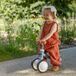 KinderKraft CUTIE Driewieler Loopfiets Lichtroze