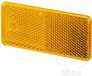 HELLA 8RA 003 326-041 Reflector - Kleur van het licht: geel - gelijmd