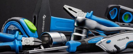 HOGERT Houten Rolmaat 1m - 6 Segmenten