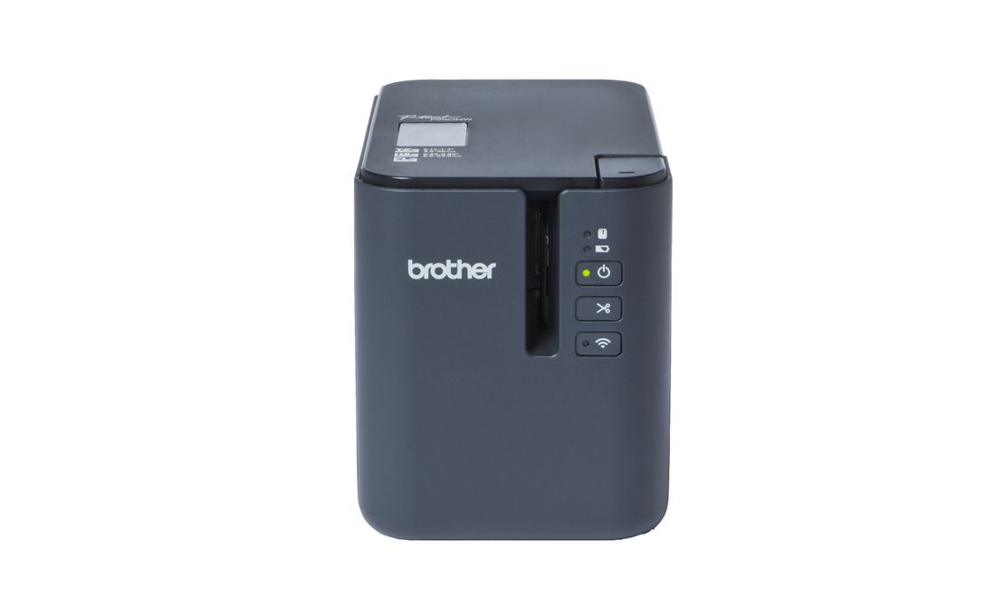 Brother PT-P950NW Label Printer - Thermal Transfer, 360 x 360 DPI, Wired/Wireless, Ethernet, Wi-Fi