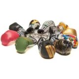 LEONE 1947, sleutelhanger handschoen, unisex volwassenen, grijze camouflage, Taglia Unica, AC912