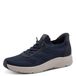 Jana Jana Dames Sneaker Low Vegan 8-23777-46 Sneakers voor dames, Navy Blauw, 36 EU