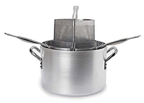 Ballarini Pastakoker hoog 3-delig geperforeerd cm.36