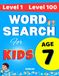 Progressive Word Search for Kids Age 7