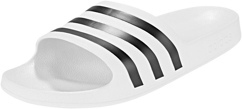 Adidas Adilette Aqua Teenslippers Heren - ftwr white/core black/ftwr white - EU 48 2/3