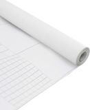 vidaXL Film de fenêtre en PVC blanc