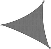 Sol Royal SolVision HS9 - Zonnezeil/Schaduwdoek driehoekig 3x3x3m - HDPE Ademend - Zonwering UV-bescherming - Antraciet