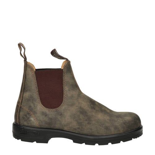 BLUNDSTONE 585 nubuck chelsea boots bruin