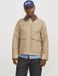 JACK & JONES JORMANCHESTER JACKET Hommes Vestes d'extérieur Beige Coton/Polyester XXL
