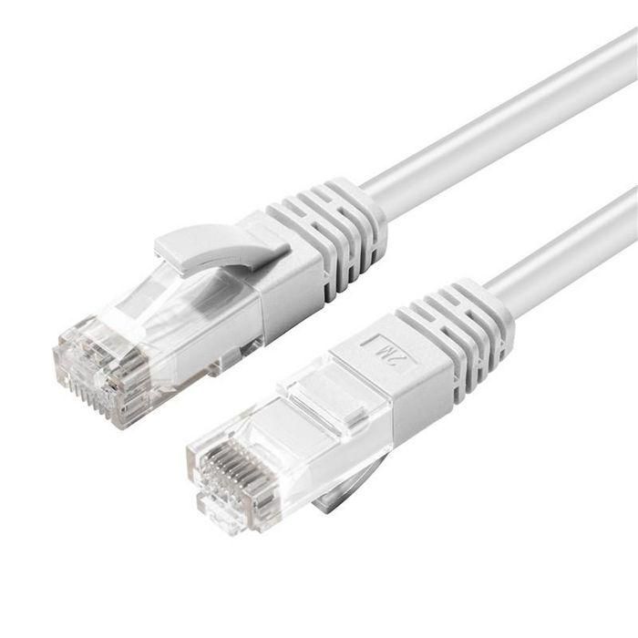 Microconnect UTP501W Netwerkkabel Wit 1 m Cat5e U/UTP