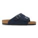 Birkenstock Sandales en cuir suédé Zürich