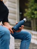 Qwetch Fles One - Granite Blauw